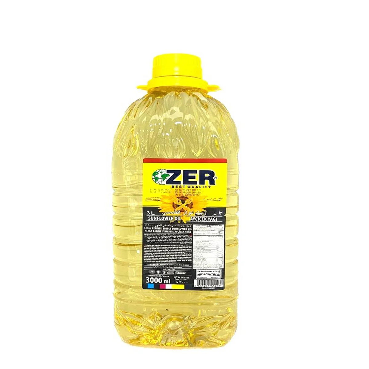 Zer Sunflower Oil 3 Liter