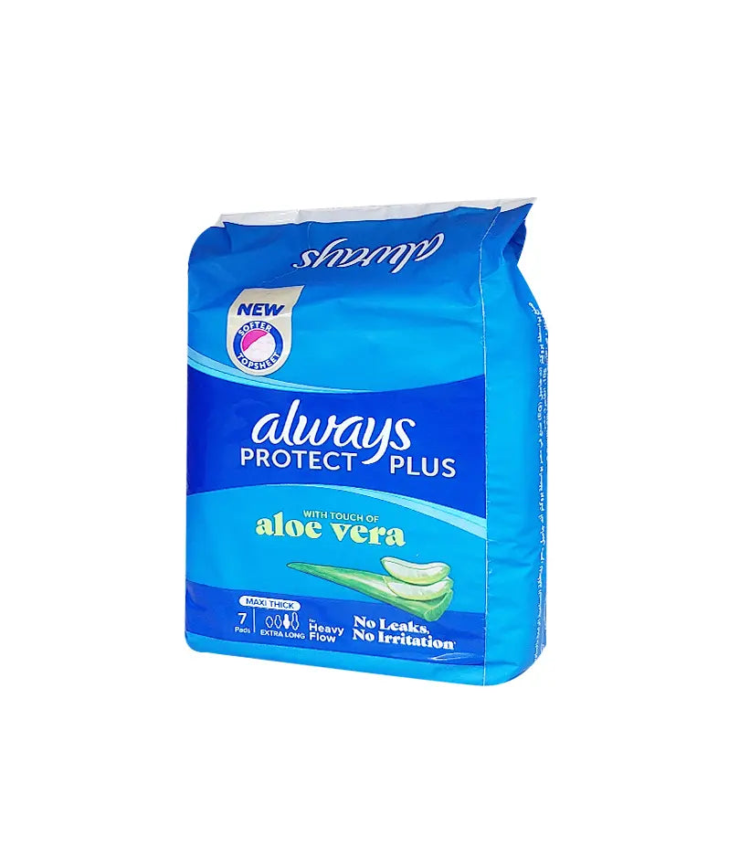 Always Aloe Vera Maxi Thick Extra Long 7 Pads