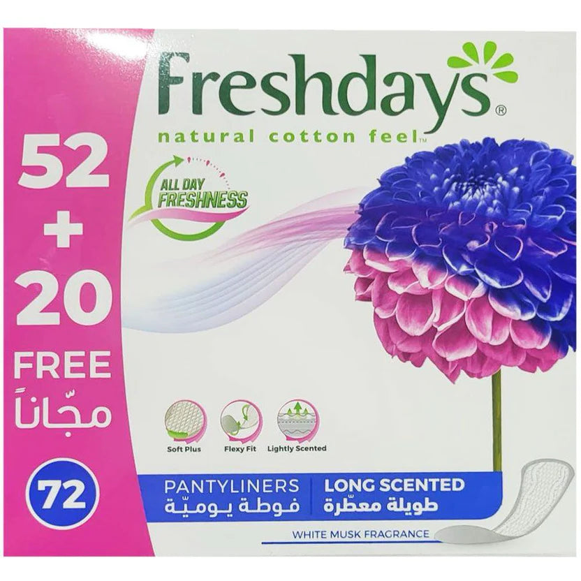 Freshdays Long 72 Pads